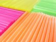 color cocktail straws