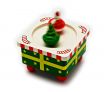 Dancing Santa Claus and Christmas Tree Music Box - Isolated