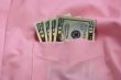 Money on pocket