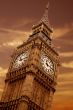 big ben at sunset