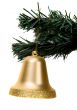 gold christmas bell