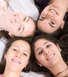girls on the floor