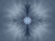 Fractal Abstract Background - Stripes and orb