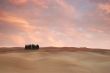 Pink clouds over tuscany