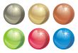 spheres of different colors
