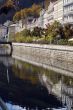 City Boulevard Mirrored in the River