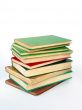 Pile of antiquarian books