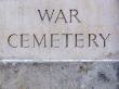 War Cemetery Plaque