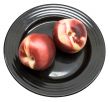 Peaches served at Black Japanese plate