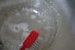 Brush to flush