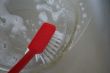 Brush to flush