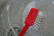Brush to flush
