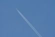 Airplane in the sky
