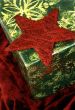 Christmas gift box and star