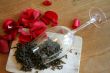 Carnation and red rose