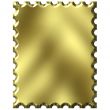 3D Golden Stamp