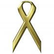 3D Golden Ribbon