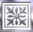 3D Silver Ornament