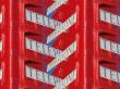 abstract telephone booth sign