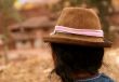 Women in peru with hat