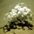 clouds over the sea