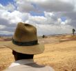 farmer in the andes