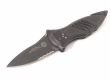 black knife atwhite background