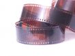 film roll on white background