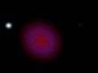 reddish cosmic cloud