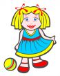 girl and ball