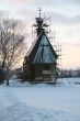 Nicol church. Sunset
