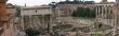 Looking onto the Roman Forum