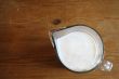 Milk on table