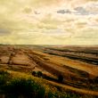 Open pit, brown coal, digger