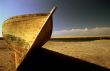 boat in the desert