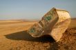 Fisherboat in the desert