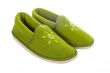 Lady green slippers
