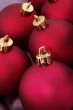 Red christmas balls