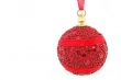 Red christmas ball