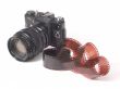 camera and film on white background