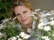 Girl with daisies