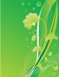 Abstract floral background