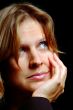 thinking woman