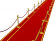 Red carpet. 3D image.