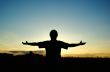 man and sun