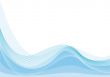 Blue lines and waves