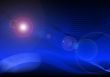 Blue fantasy background
