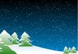 Christmas landscape