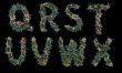 christmas alphabet - letters