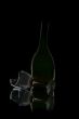 old emti bottle of red wine